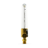 Harris 866 Argon / Co2 Flowmeter 0-15 Lpm with Soft Seat Valve