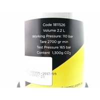 3 x Zip Gas 91295 Sparkling water Disposable Food Grade CO2 bottle Billi 996911 Keg - Made in Italy