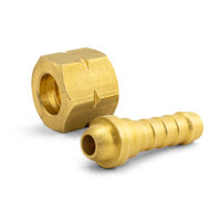 Harris Left Hand 8mm Barbed Nut and Tail - 5/8 UNF