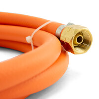Tradeflame Propane Gas Hose 2 Meter 3/8" BSP LH Female to 1/4" BSP Female