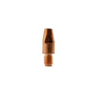 Binzel Style MIG Contact Tips for 2.4mm Wire - 5 each - M8 x 10mm x 2.4mm