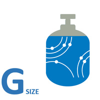Argon / Co2 G Size Welding Gas Bottle - NO RENT