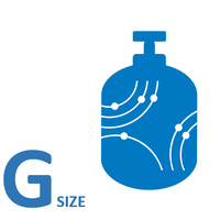 Argon 98% / 2% Oxygen Stain Shield G Size Welding Gas Bottle - NO RENT