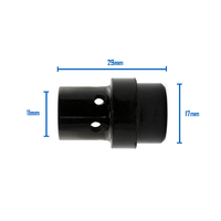  Binzel Style Gas Diffuser MIG  - MB26 - Black Duroplast - 40 Pack
