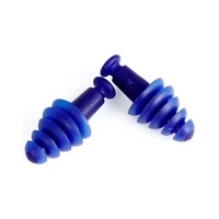 100 Pairs Washable Ear plugs - Reusable - Silicone