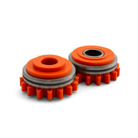 Kemppi 1.6mm Knurled Flux Cored Lower and Upper Drive Roller Kit - 1 Set