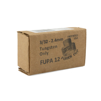 FURICK FU12K Pyrex TIG CUP Kit - Fupa #12 Twin Pack