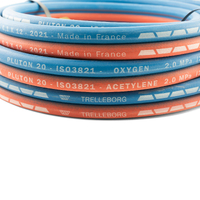 Trelleborg 20 Metre Oxy Acetylene Twin Hose - 5/8 UNF Fittings