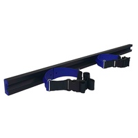 Gas Bottle Holder Restraint 1m Track | 2x 1200mm Strap will suit a 45kg LPG gas bottle. AUSTRALIAN MADE