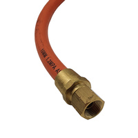 LPG Hose with Fittings - 10mm - 1 Meter