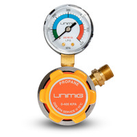 Unimig LPG Regulator Gas Flow meter - Heating / Welding 0 - 400 KPA
