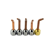 5 Pack - #3 #4 #5 #6 & #7 Tip to Suit UWELD Little Torch - Micro Jewellers Torch