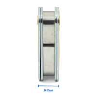 Stronghand Magnet Mini-Mag 59 x 51 x 16mm Pull Force 10KG - Pack of 6