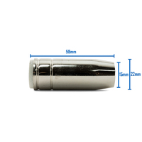 40 x MIG Nozzle / Shroud MB25 Conical - Binzel Style - Binzel eqviv part# 145.0076