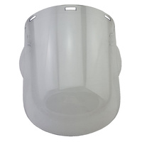 2mm Clear Face Shield with Chin Wrap - Clear Lens Replacement
