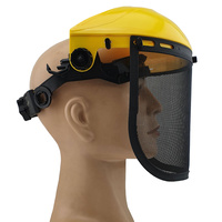 Brow Guard with Wire Mesh Screen Shield - Head and Face Protection 