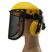 Brow Guard - Wire Mesh Screen - Javelin Ear Muffs - Head Protection 