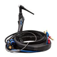 380 Amp SR-18 - 8m Water Cooled TIG Torch - Dinse 35-50 