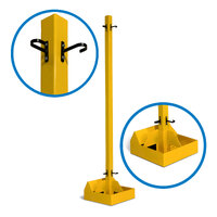 10 x screen welding bay fit out kit - Retractable Welding Screen / Curtain Package - 6m long