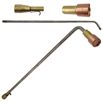 LPG Super Heating Torch Kit - SHP2 with Mixer + 700mm Barrel