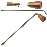 LPG Super Heating Torch Kit - SHP4 with Mixer + 700mm Barrel
