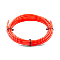 5mm Red Water Hose for WP18 TIG Torch -  1 Meter Length