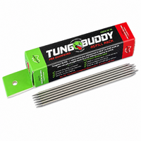 2.4mm - Thoriated Tungbuddy Shortened Tungstens 89mm Long - 10 Pack