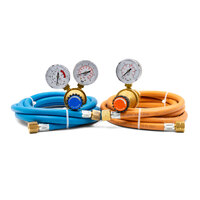 COBRA Braze-O Matic Portable Oxy/Mapp HVAC Brazing & Heating Kit with FREE Bottle Holder Carrier- No Bottles 
