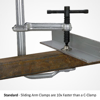 2 x Strong Hand Utility Clamp 4-IN-1 - 265mm x 140mm