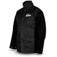 UNIMIG Rogue - X LARGE - Black Leather Sleeved Welders / Welding Jacket