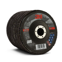 3M 125mm 5" 769F 120 Grit Flap Disc - 10 Each - UU010034740
