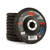 3M 125mm 5" 769F 80 Grit Flap Disc - 100 Each - UU010034914 - 52009