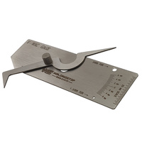 V-WAC Gage Single Weld Seam Test - Welding Gauge Inspection Metric Stainless Steel