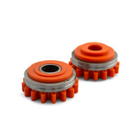 Kemppi Style Lower and Upper Drive Rollers 1.2mm U Groove Orange - 1 Pair