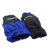 Weldclass PROMAX Blue Flame Retardant Leather Welding Sleeves 