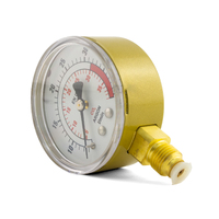 Low Pressure Gauge 0 - 30LPM for Argon Regulator Harris Equivalent #8E60042.5 MADE IN EUROPE