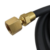 5m Inert Argon Gas Hose 5mm with 5/8 UNF Reusable Fittings