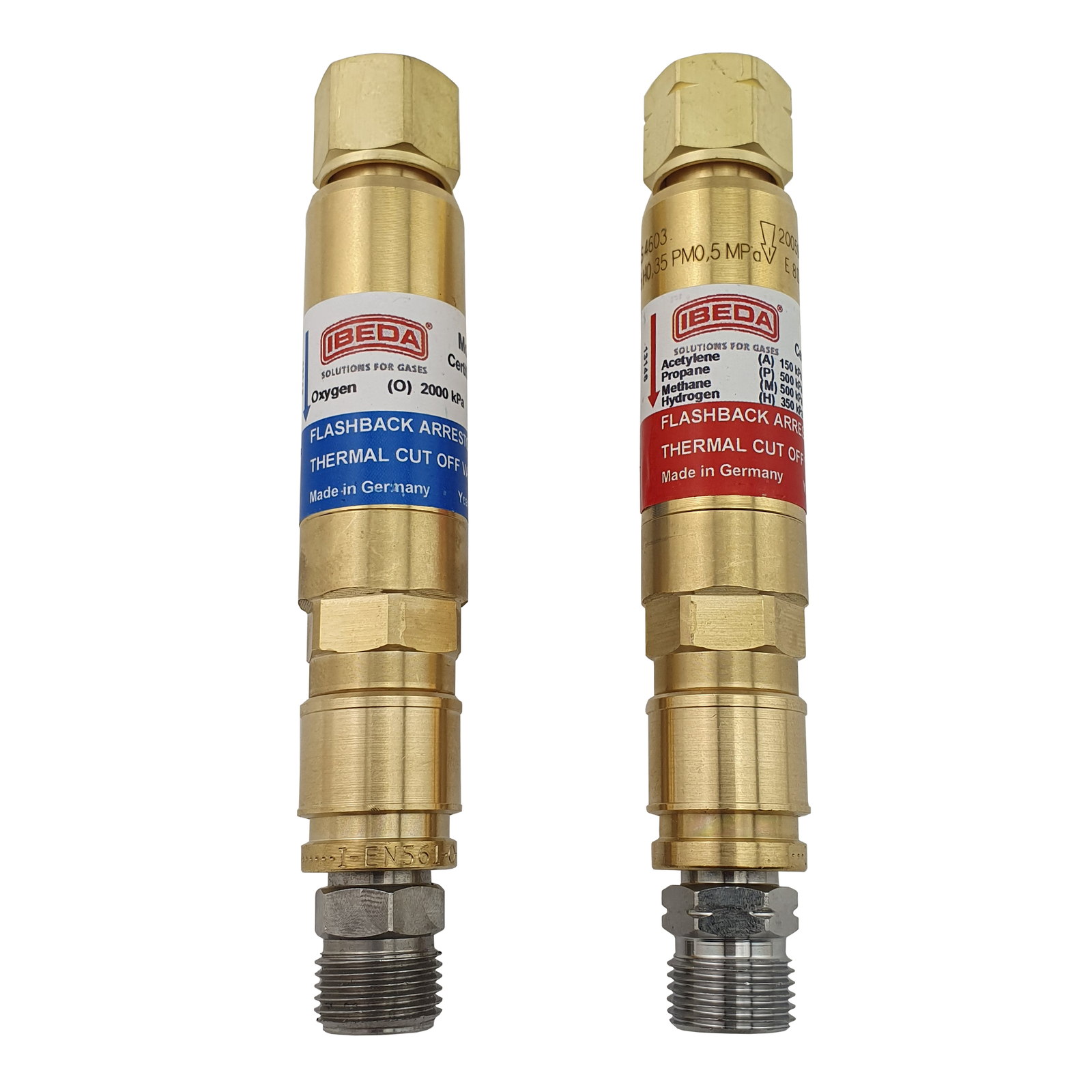 IBEDA Oxygen n LPG Acetylene Gas Hose Quick Connect Coupler Regulator