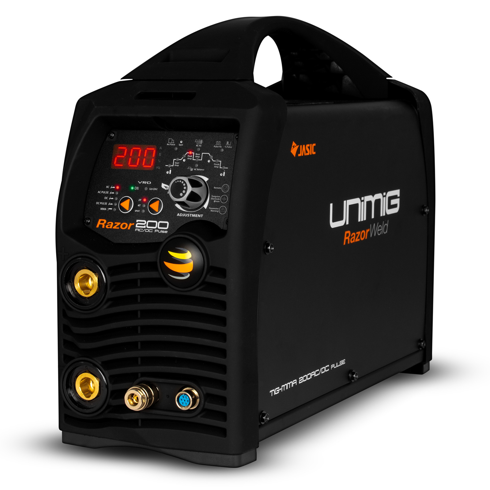 Unimig Viper 200 AMP High Frequency DC TIG /MMA Pulse Inverter Welder