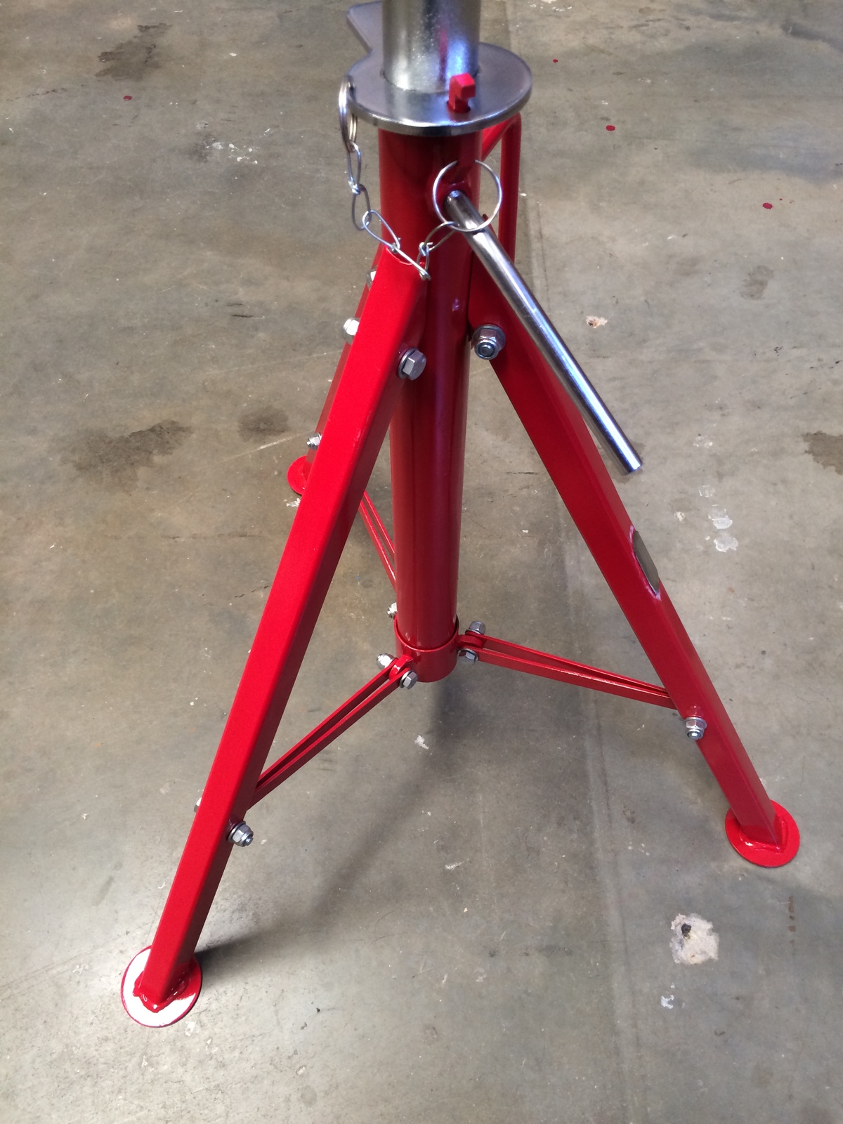 Welding Pipe Stand Folding Sumner style SWL 1200kg Hampdon Lefon