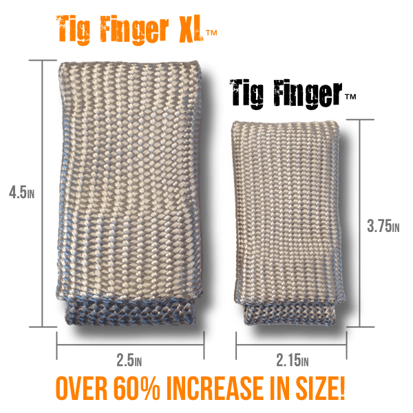 OIIKI TIG Welding Finger Heat Shield Welding Tips & Tricks TIG Finger Heat Shield （Extra Large-XL） 