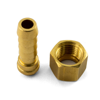1/4 BSP Regulator Brass Barb Fitting for 8mm Hose - Suits Outdoor Cookers and Wok Burners 