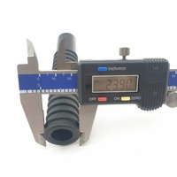 9 / 20 Series TIG Small Torch Ribbed Handle 130 Amp - 3 Piece Handle