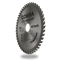 COBRA 5" / 125mm Circular Aluminium Cutting Saw Blade Disc - 10 Pack