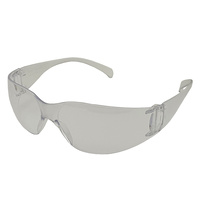 12 Pairs Clear Lens Industrial Safety Glasses - Texas