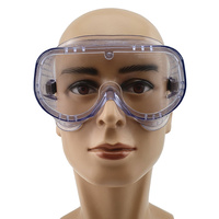 Direct Ventilation Safety Goggles - 12 Pairs - Clear Lens - Trojan