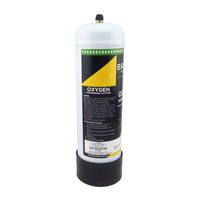 Bromic Disposable Gas Bottle - Pure Oxygen 6 x 2.2 litre Bottle Combo