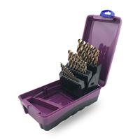 Bordo 1/16-1/2" 29 Piece HSS Cobalt Drill Bit Set ABS Case