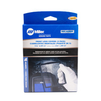 Miller Front Cover Lens to Suit VMP-10, Elite, Digital Elite and Titanium helmet - 5 Pack
