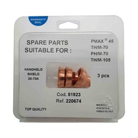 Plasma Cutter Hand Shield to Suit Hypertherm Powermax 45 - 3 Pack 